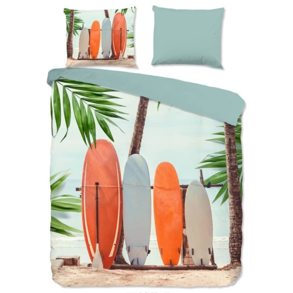 Good Morning Bäddset SURF 155x220 cm flerfärgat multifärg