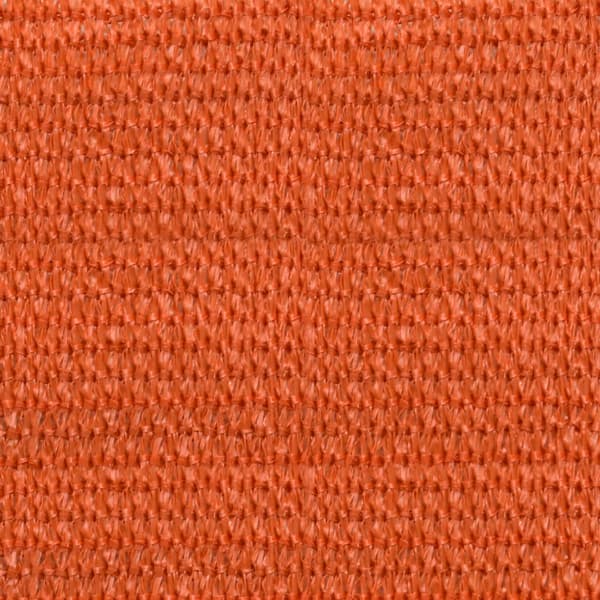 vidaXL Solsegel 160 g/m² rektangulär orange 4x7 m HDPE Orange