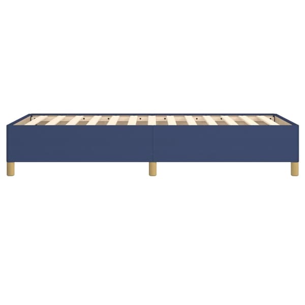 vidaXL Sängram blå 80x200 cm tyg Blå
