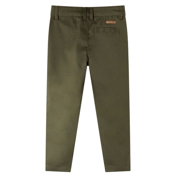 vidaXL Byxor för barn khaki 104 Grön