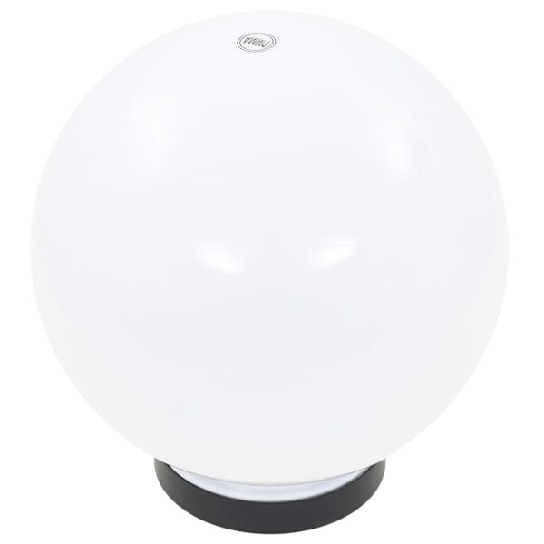 vidaXL Globlampa LED set 2 st sfäriska 20 cm PMMA Vit