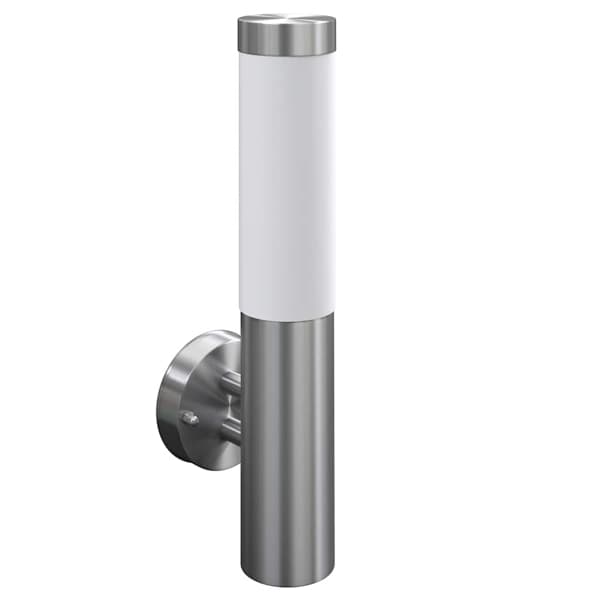 vidaXL Utebelysning Savona vägglampa Silver