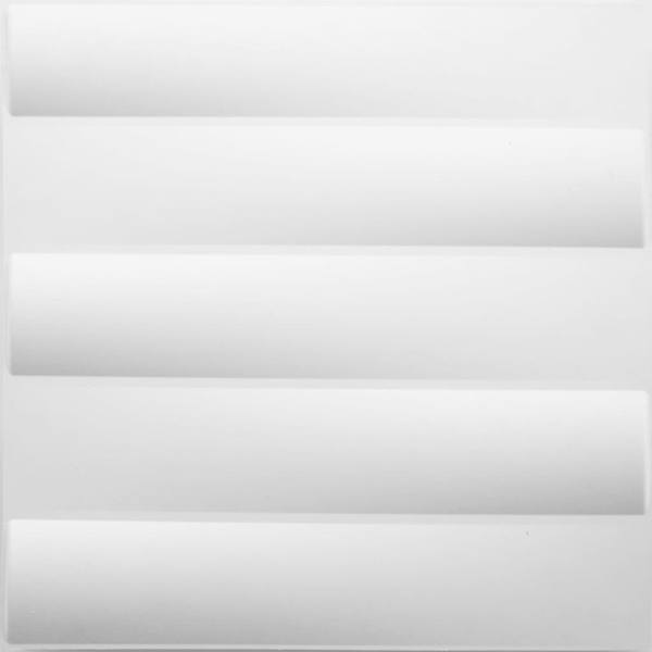 WallArt Väggpanel 3D Jayden 12 st GA-WA23 Vit
