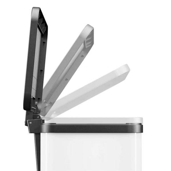 Hailo Pedalhink Oko Duo Plus 17L + 9L vit strl. L 0630-230 Vit