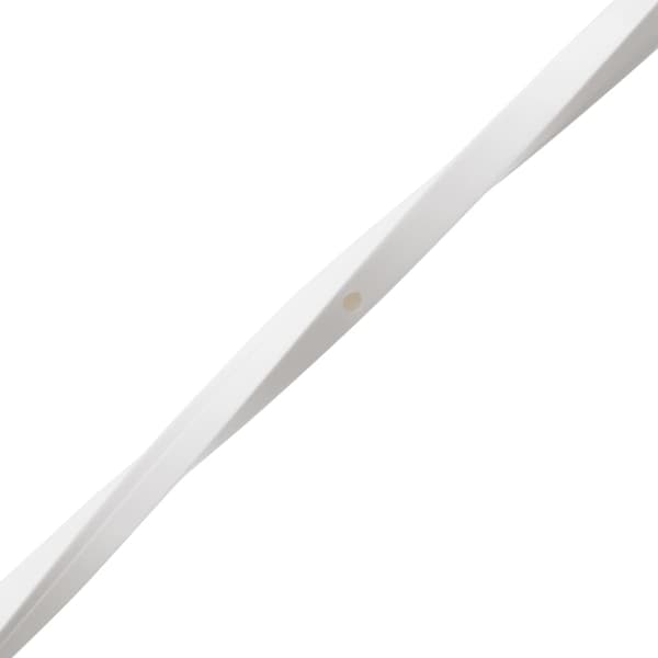vidaXL Kabelkanal 30x20 mm 30 m PVC Vit