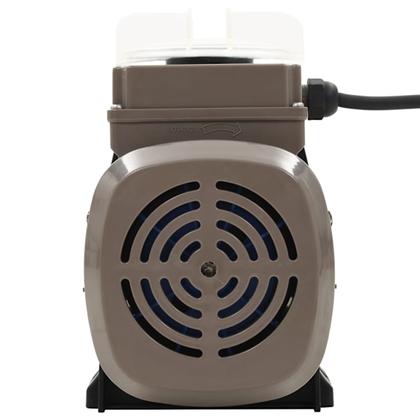 vidaXL Poolpump med timer svart 0,25 HK 8000 L/tim Svart
