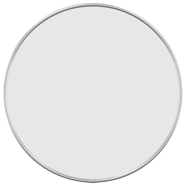 vidaXL Väggspegel silver Ø 40 cm rund Silver