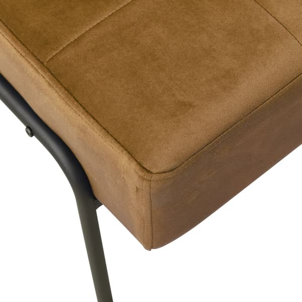 vidaXL Avkopplingsstol 65x79x87 cm brun sammet Brun