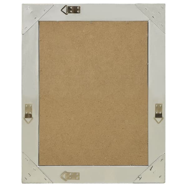 vidaXL Väggspegel barockstil 50x60 cm silver Silver