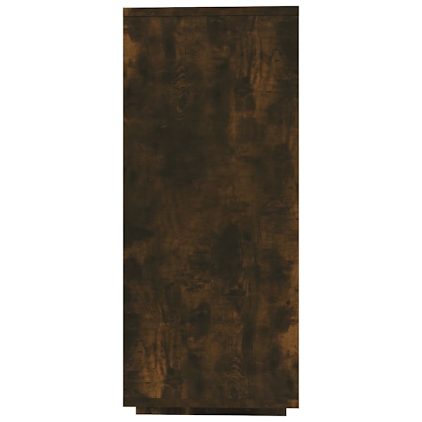 vidaXL Skänk rökfärgad ek 120x30x75 cm konstruerat trä Brun