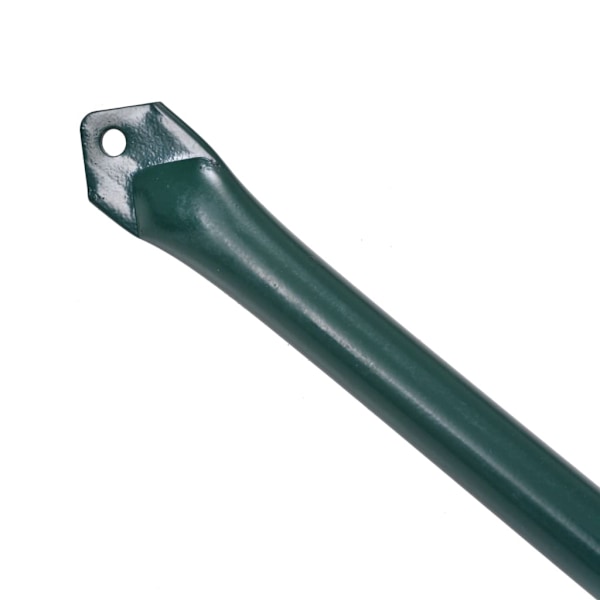 vidaXL Växtstöd 10 st 1 m metall grön Grön