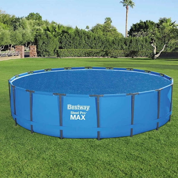 Bestway Poolöverdrag Flowclear 549 cm Blå