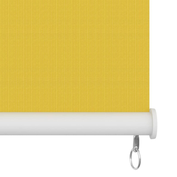 vidaXL Rullgardin utomhus 220x140 cm gul Gul