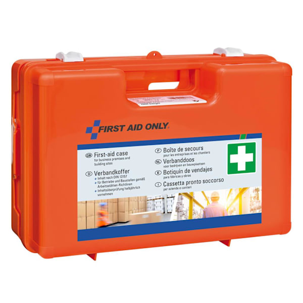 FIRST AID ONLY Nödpaket för arbetsplatser DIN 13157 Orange