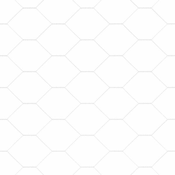 vidaXL Hexagonalt staket markfäste 25 x 0,4 m Galvaniserat stål Silver Silver