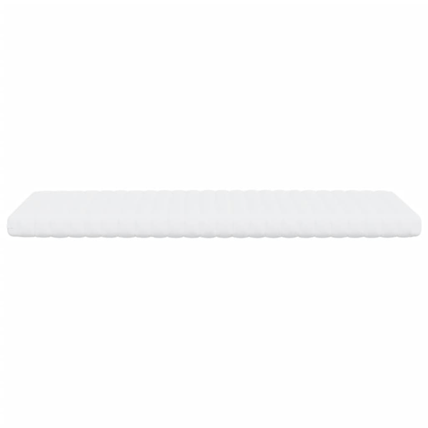 vidaXL Skummadrass vit 90x190 cm 7-zoner hårdhet 20 ILD Vit