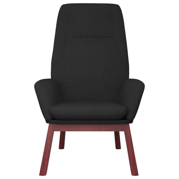 vidaXL Vilstol svart tyg art