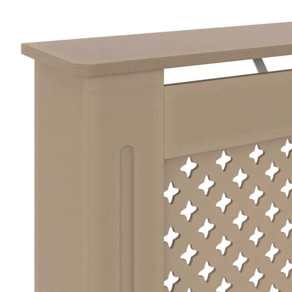 vidaXL Elementskydd MDF 78 cm Brun