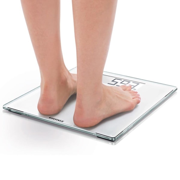 Soehnle Badrumsvåg Style Sense Comfort 100 vit 180 kg 63853 Vit
