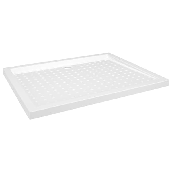 vidaXL Duschbrunnar 80 x 100 x 4 cm ABS Vit
