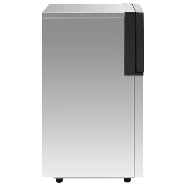 vidaXL Ismaskin 45 kg / 24 tim silver Silver