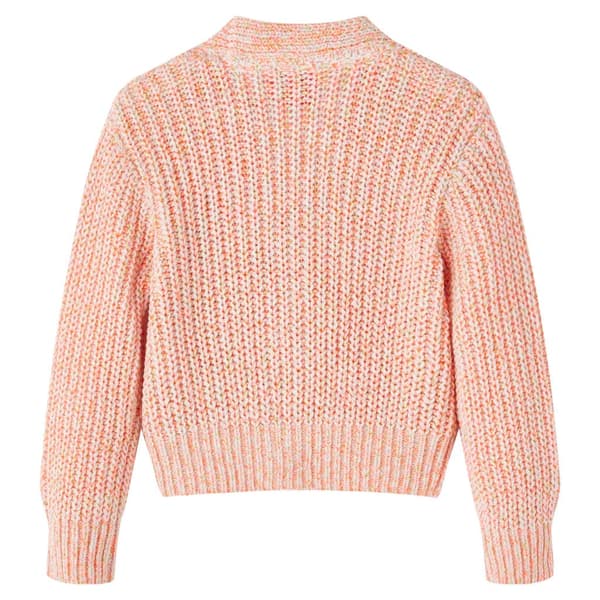 vidaXL Stickad kofta för barn blandad rosa 104 Rosa