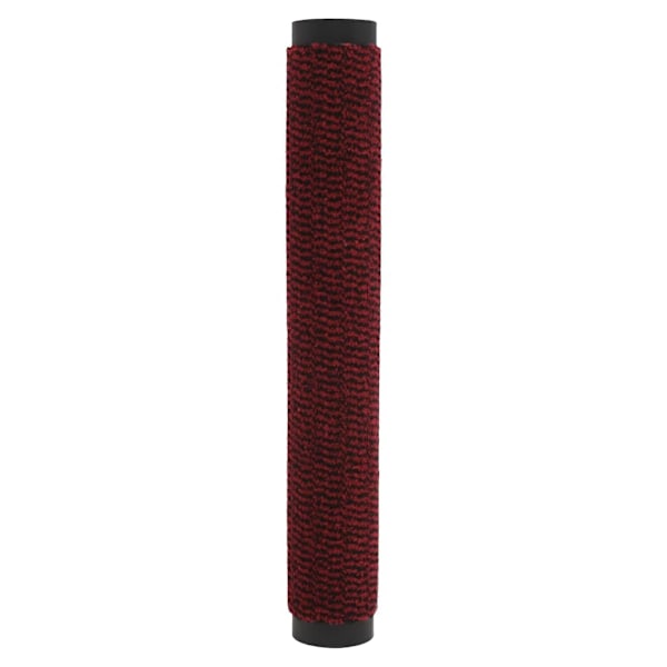vidaXL Dörrmatta tuftad 60x150 cm röd Röd