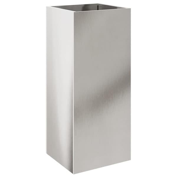 vidaXL Odlingslåda silver 32x29x75 cm rostfritt stål Silver