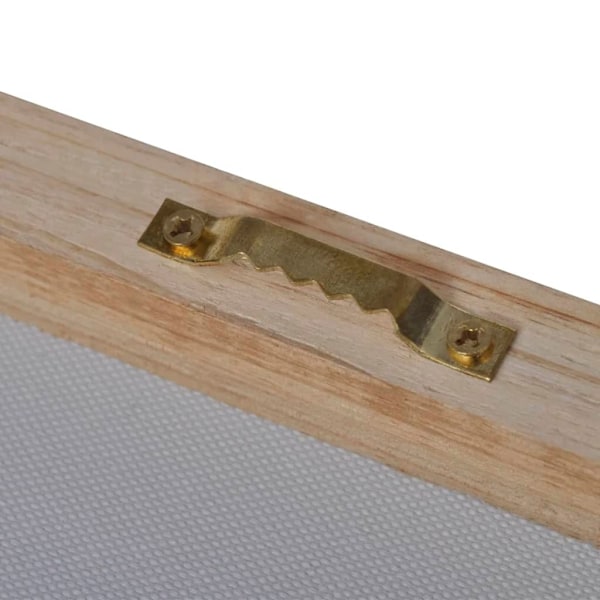 vidaXL Uppsättning väggbonader på duk: fält 200 x 100 cm multifärg