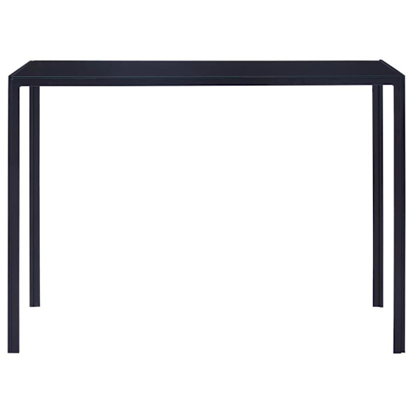 vidaXL Matbord och stolar 5 delar blå Blå