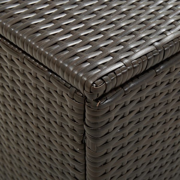 vidaXL Dynbox konstrotting 100x50x50 cm brun Brun