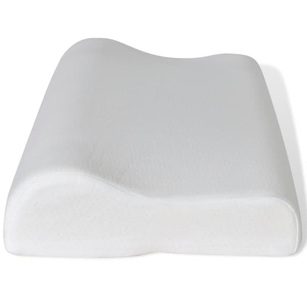 vidaXL Ortopedisk nackkudde med Memory foam Creme