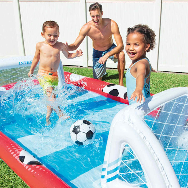INTEX Vattenlekplats Action Sports Play Center 325x267x102 cm Flerfärgsdesign