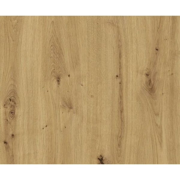 FMD Väggmonterad klädhängare 108,9x1,5x28,1 cm ek Brun