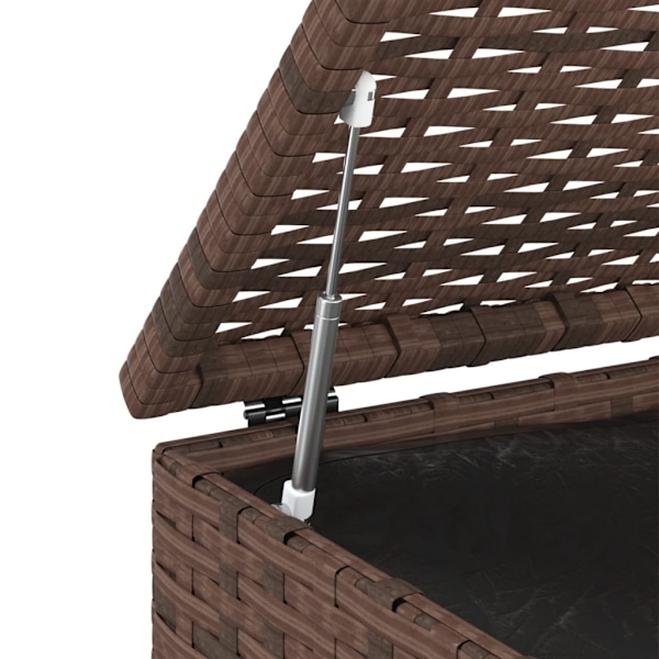 vidaXL Dynbox PE-rotting 100x49x103,5 cm brun Brun