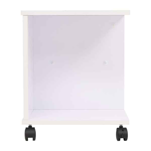 vidaXL Rullhylla 50x35x42 cm vit Vit
