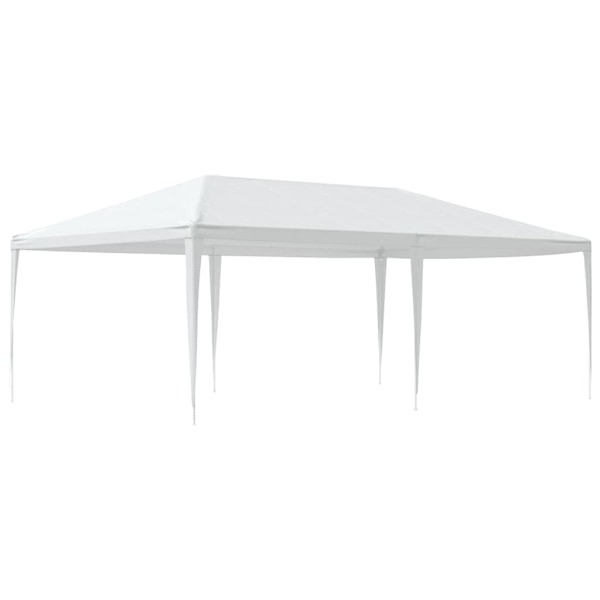 vidaXL Partytält 4x6 m vit Vit