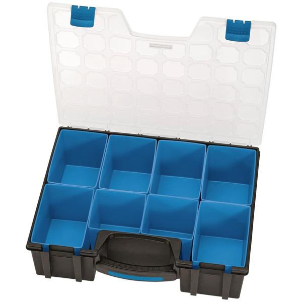 Draper Tools Sortimentlåda 8 delar 41,5x33x11 cm svart Blå