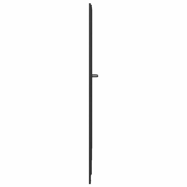 vidaXL Duschvägg 140x168 cm 7-paneler vikbar inkl. handdukshängare Vit