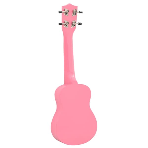 vidaXL Sopranukulele med väska för barn sopran rosa 23"