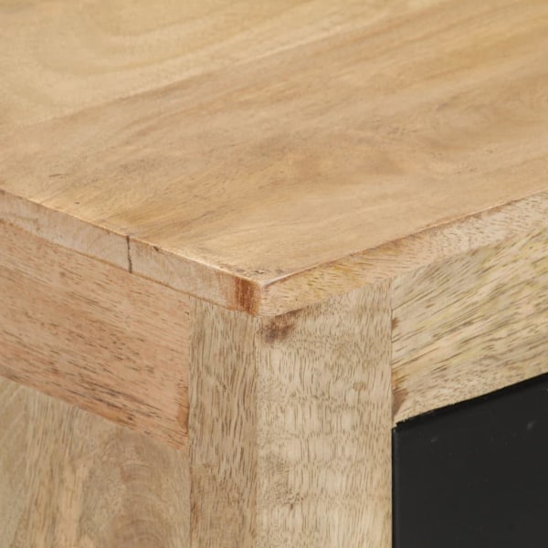 vidaXL Skänk 60x35x75 cm massivt mangoträ Brun