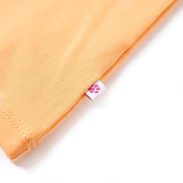 vidaXL Barnlinne ljusorange 128 Orange