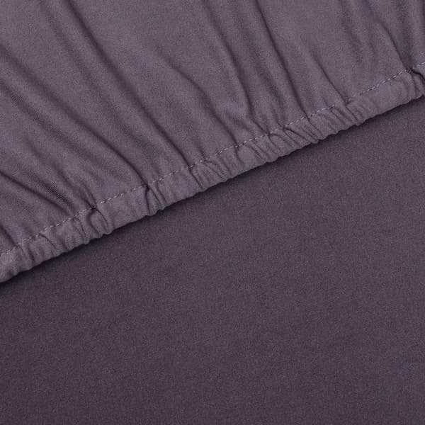 vidaXL Sofföverdrag med stretch antracit polyesterjersey Antracit