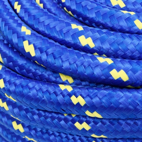 vidaXL Båtlina blå 20 mm 25 m polypropen Blå