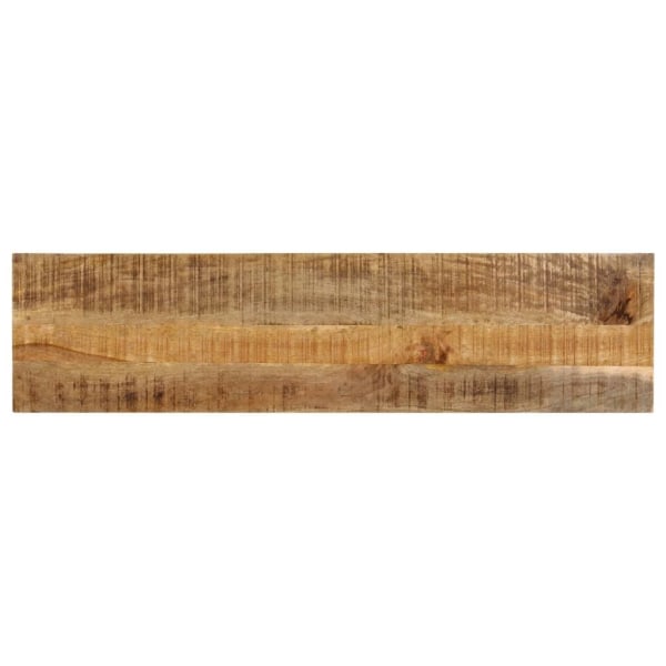 vidaXL Avlastningsbord 120x30x75 cm grovt mangoträ Brun
