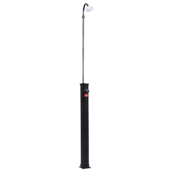 vidaXL Soldusch svart 215 cm 8 L Svart