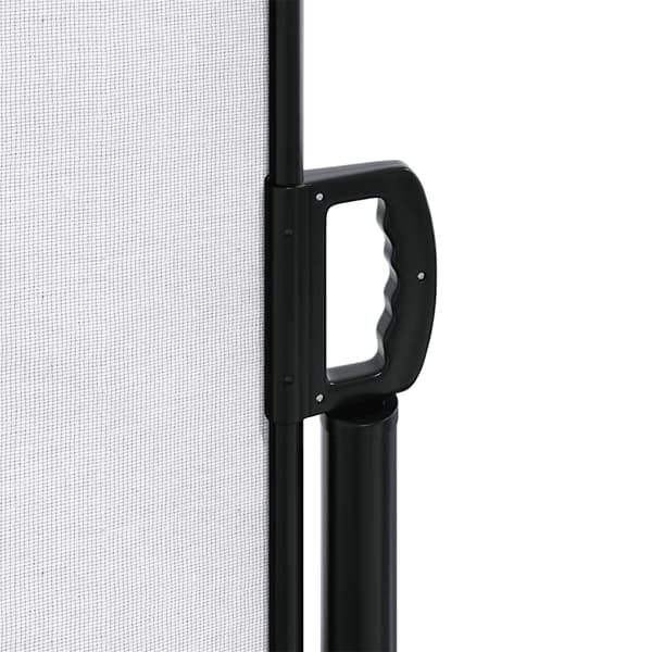 vidaXL Indragbar sidomarkis vit 180x500 cm Vit