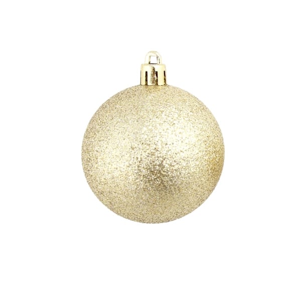 vidaXL Julgranskulor 100 delar set 3/4/6 cm guld Guld