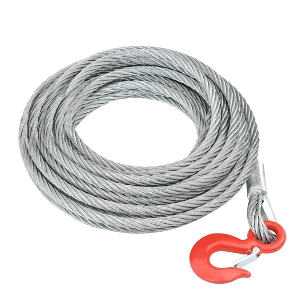vidaXL Vajer 3200 kg 20 m Silver
