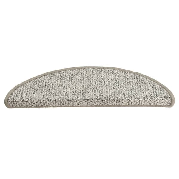 vidaXL Trappstegsmattor 15 st ljusgrå 56x17x3 cm grå